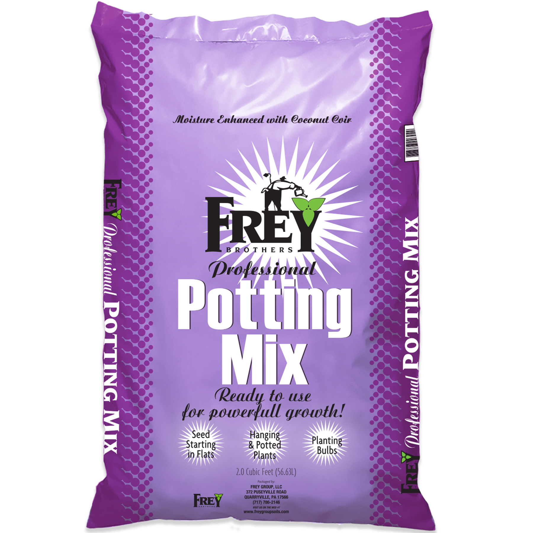 Frey Professional Potting Mix 32 qt Bag - 75 per pallet - Potting Mix